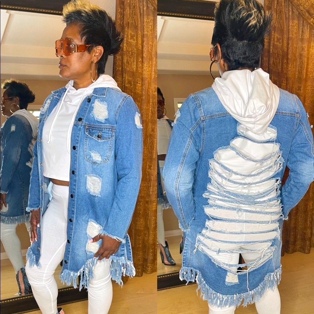 Blue Jean Jacket Dress